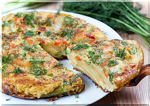 Omelettes are always popular with children, and can be prepared with a variety of ingredients