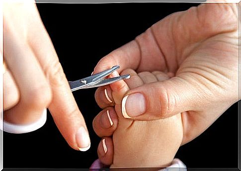 Cutting your newborn's nails can be tricky for a new mother