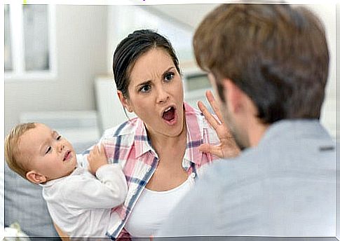 Arguing in front of children is a mistake