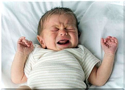 crying with no apparent cause could be caused by colic