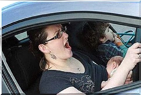 Breastfeeding your baby while driving is extremely dangerous