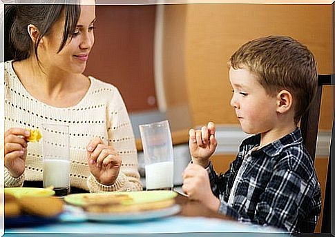 Mom-and-son-at-the-table