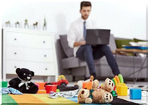 caring for children and working from home can be a difficult task