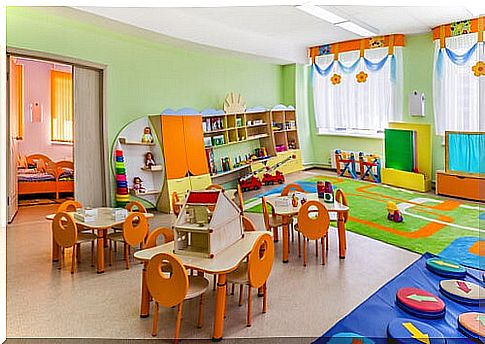 The classroom according to the Montessori method