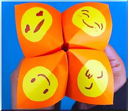 The origami I guess of emotions