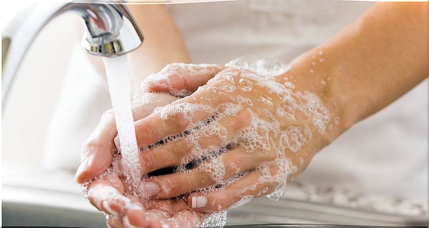 Before touching a baby, you should always wash your hands